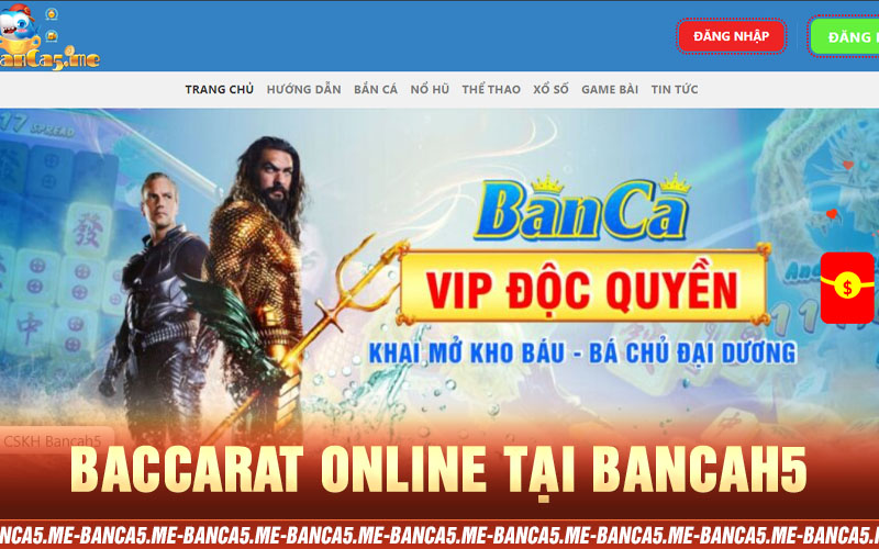 baccarat online tại bancah5