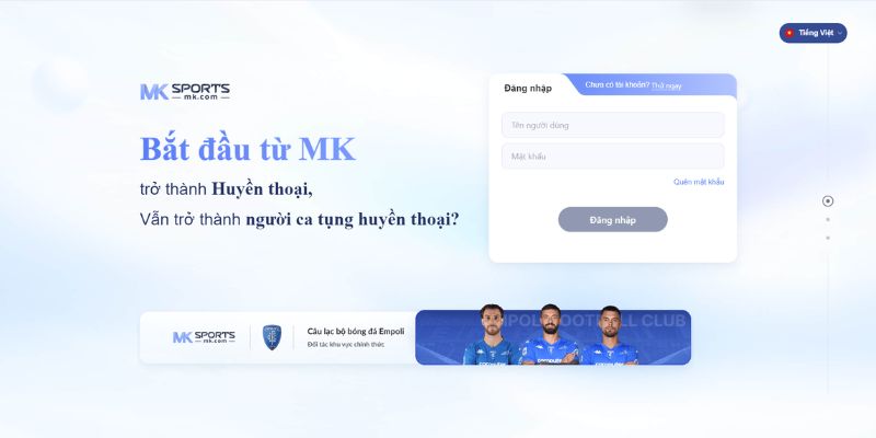 kèo cược thể thao có tại MK