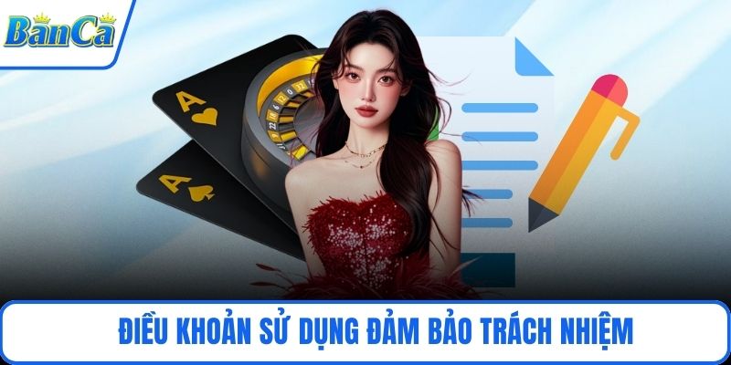 Điều khoản sử dụng đảm bảo trách nhiệm